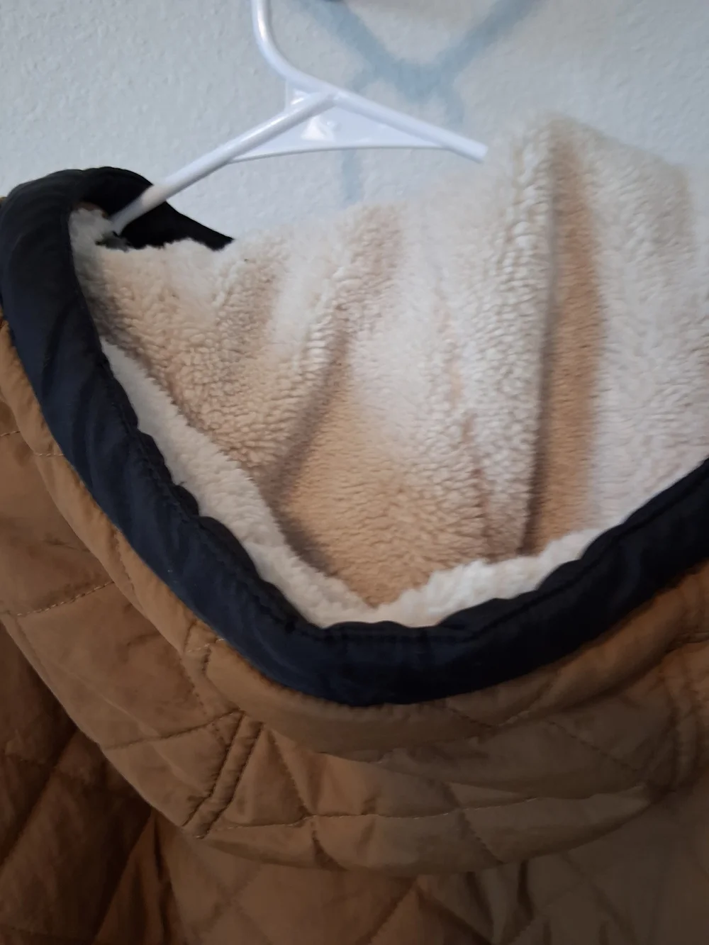 Levi's Men's Quilted Sherpa-Lined Brown Jacket - Picture 8 of 9